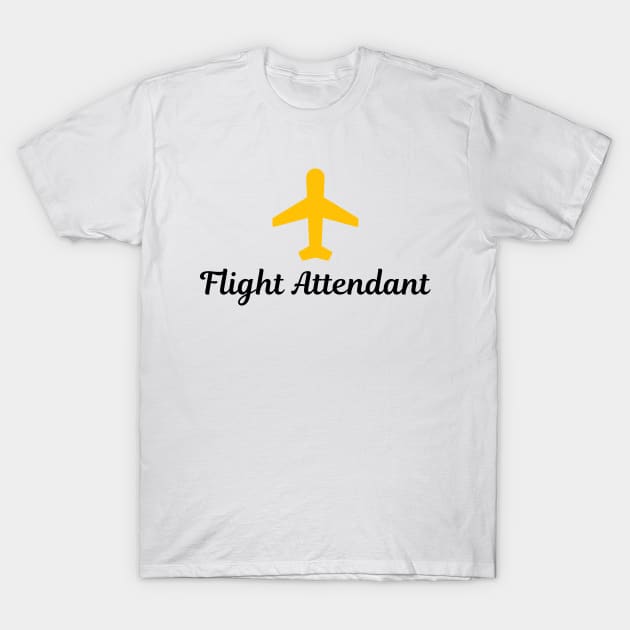 Flight Attendant T-Shirt by Jetmike